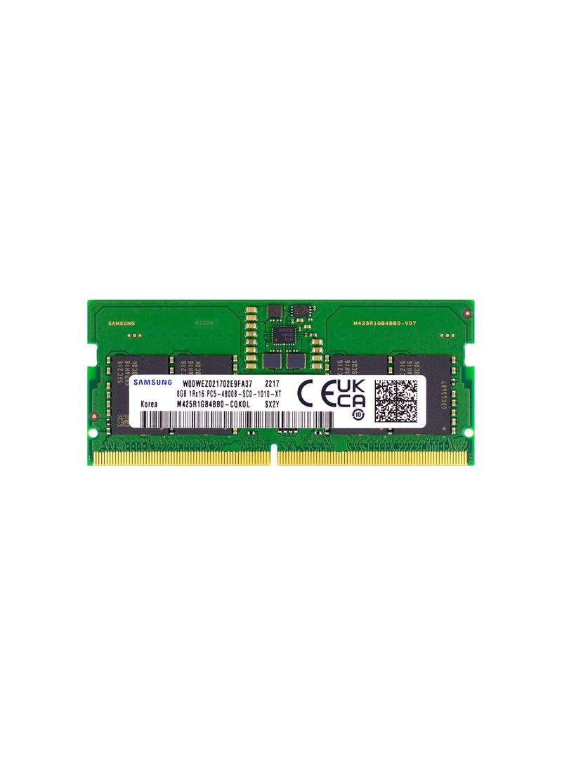 سامسونج ذاكرة الوصول العشوائي للكمبيوتر المحمول 8 جيجابايت DDR5 4800 ميجا هرتز PC5-38400 SODIMM M425R1GB4BB0-CQK0L - Image 2