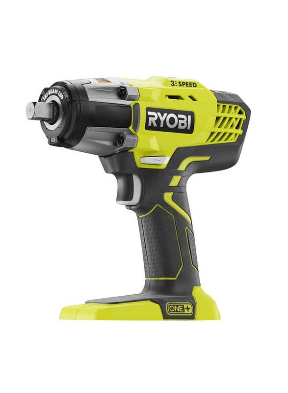 Ryobi Cordless Impact Wrench, 18V, 1/2 inch, 3-Speed, 400Nm, Without Battery And Charger - Image 1