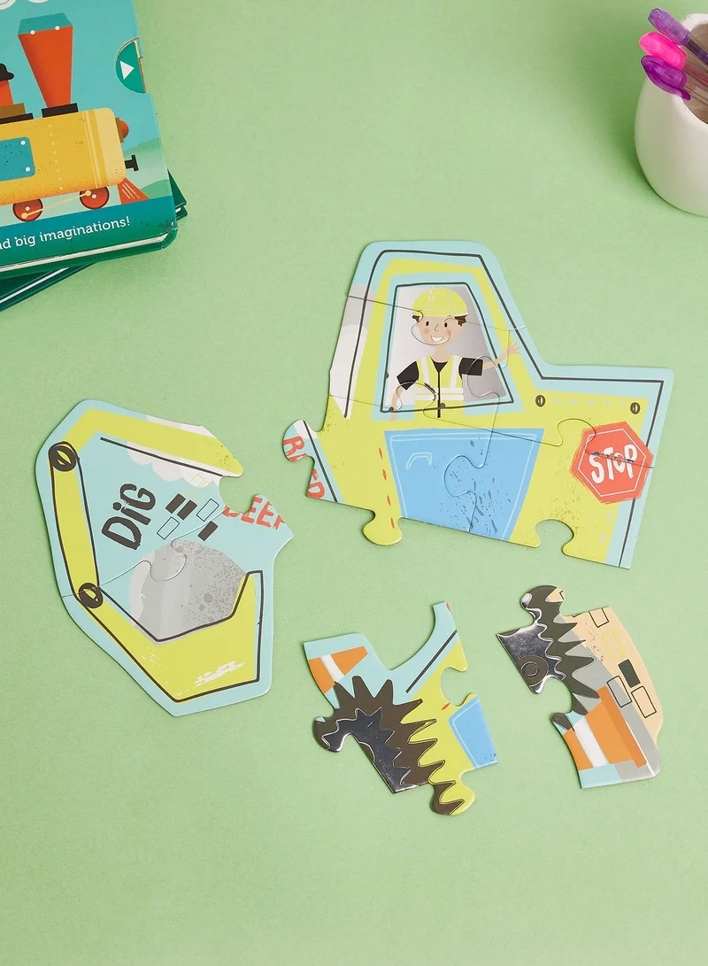 Floss & Rock Digger 12Pc Shaped Jigsaw With Shaped Box