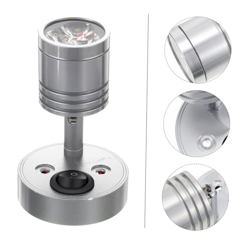 Silver Marine Wall Mount Reading Light 3W Soft Illumination For RV Boat Yacht - Image 5