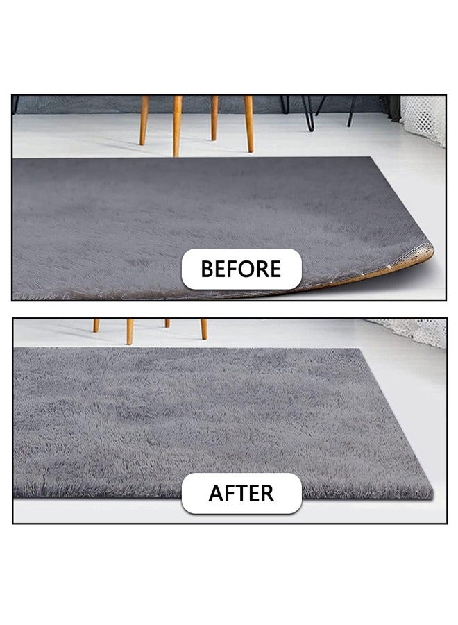 16 Pcs Rug Gripper Carpet Fixed Stickers Non-slip Waterproof Strip-Mat for Hardwod Floors and Tiles, Dual Sided Adhesive Rug Sticker to Keep Your Rugs in Place. Style C - Image 5
