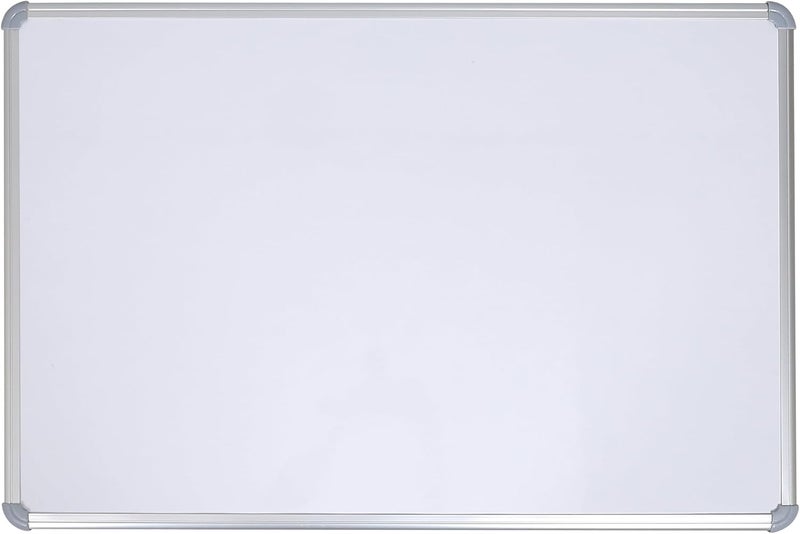 ROGER & MORIS Aluminium Framed Double Sided Board with Non Magnetic Whiteboard and Green Chalkboard for Home, Office and School (Size : 1.5 feet x 1 Foot), White/Green (RM-4081) - Image 2