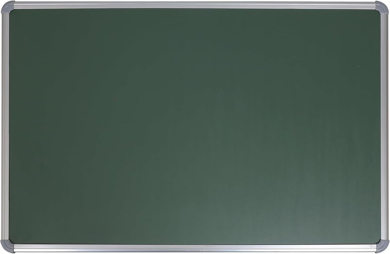 ROGER & MORIS Aluminium Framed Double Sided Board with Non Magnetic Whiteboard and Green Chalkboard for Home, Office and School (Size : 1.5 feet x 1 Foot), White/Green (RM-4081) - Image 3