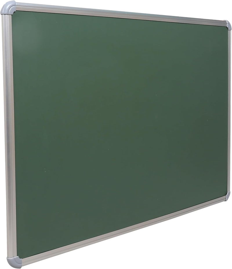 ROGER & MORIS Aluminium Framed Double Sided Board with Non Magnetic Whiteboard and Green Chalkboard for Home, Office and School (Size : 1.5 feet x 1 Foot), White/Green (RM-4081) - Image 5