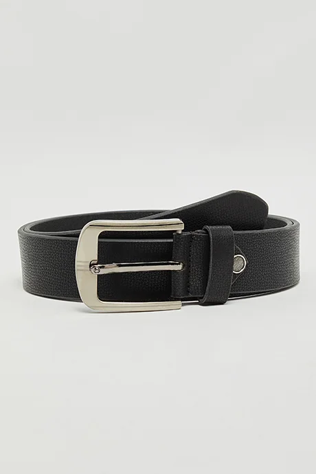 أر أند بي Solid Buckle Belt