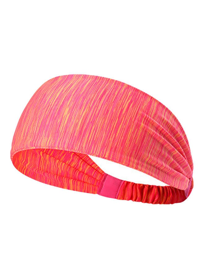 NIBEMINENT Unisex Elastic Stretch Sweat Absorbent Yoga Running Hair Band Sports Headband 24*7.5cm  - Image 1