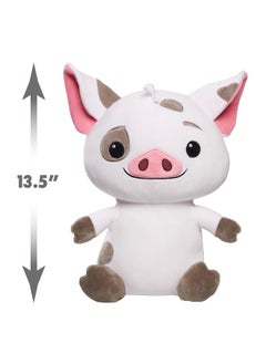 Moana Y Princess Moana Pua 2-Pound Weighted 14-Inch Plush Stuffed Animal, Pig, Kids Toys For Ages 3 Up By Just Play  - Image 3