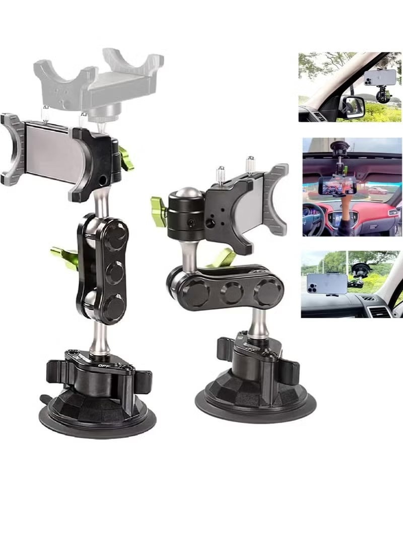 LanParte Universal Ball Head Arm for Phone New 360° Rotating Car Phone Holder Mount - Image 1