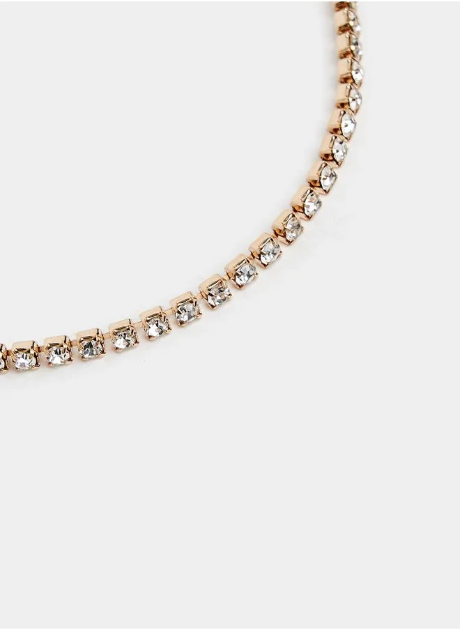 Styli Set Of 3 - Heart Drop Anklets