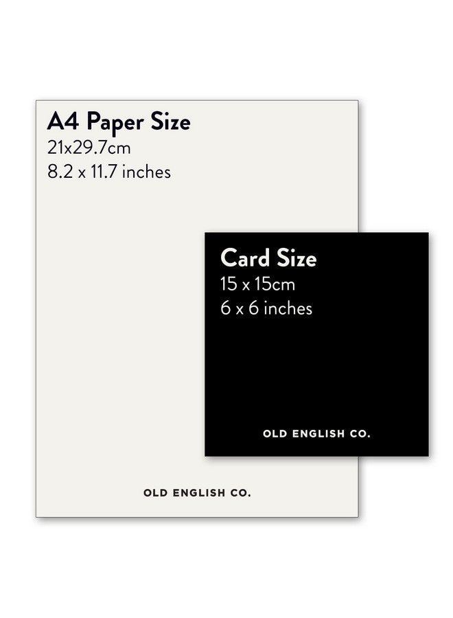 OLD ENGLISH COMPANY Old English Co. Happy Birthday World'S Best Dad Card - Special Birthday Wishes Greeting Card | From Son, Daughter, Children To Parent Birthday Card | Blank Inside & Envelope Included (Dad)  - Image 3