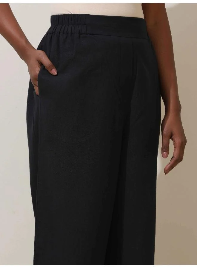 ترو برونز trueBrowns Black Cotton Co-Ord Set