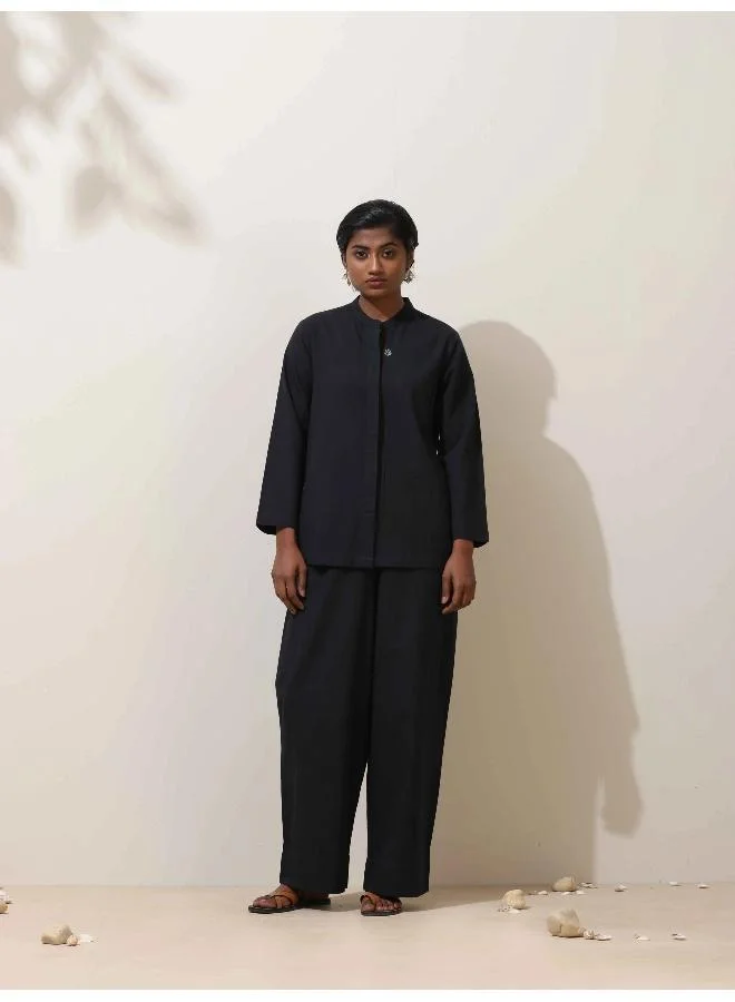 ترو برونز trueBrowns Black Cotton Co-Ord Set