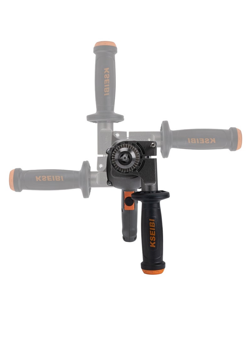 KSEIBI Impact Drill, 13mm Keyed, High-Power Impact Drill, For Construction or Professional and Fastening Applications, Suitable for Drilling into Various Metals, Woodworking, Construction Work - Image 2