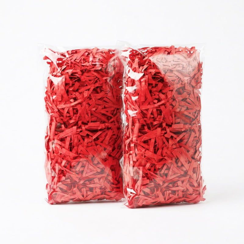 2 Pack Gift Filler Paper and Gift Box Packing (Red)