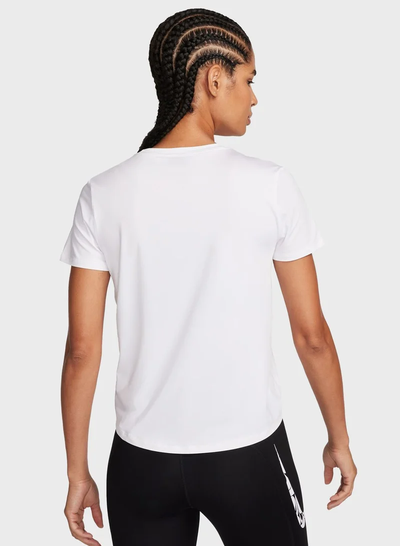Nike Dry-Fit One Swoosh Hybrid T-Shirt