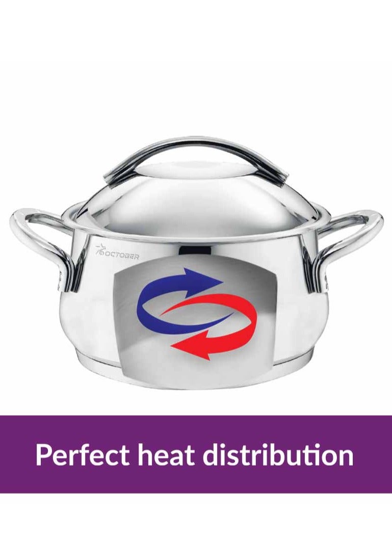 Elegant Pot Set With Capsule Bottom Size No.22Cm