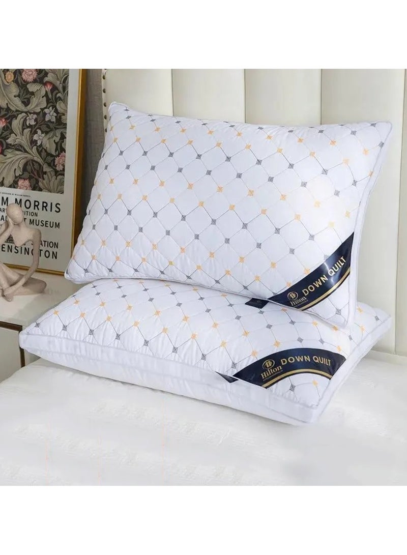 Soft Polyester Bed Pillow 48 x 74 cm  - Image 2