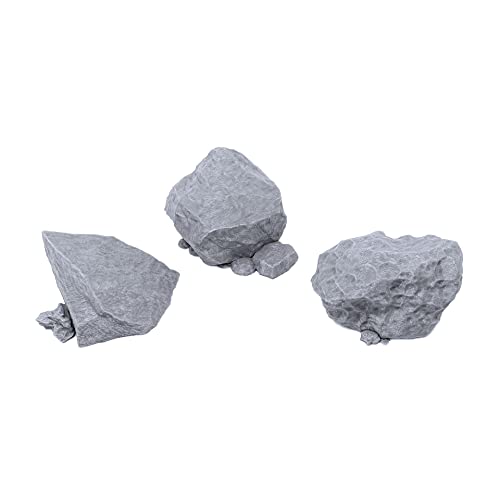 EnderToys Sharp Rock Formations, 3D Printed Tabletop RPG Scenery and Wargame Terrain for 28mm Miniatures - Image 1