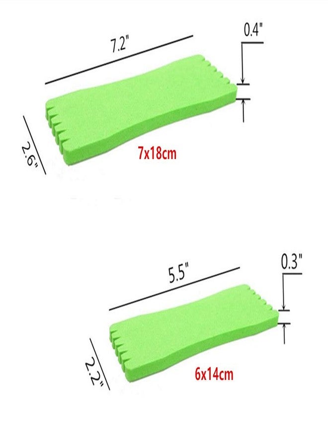 Toasis Fishing Leader line Holder Foam Board Snelled Hook Keeper Pack of 10 (6x14cm) - Image 2