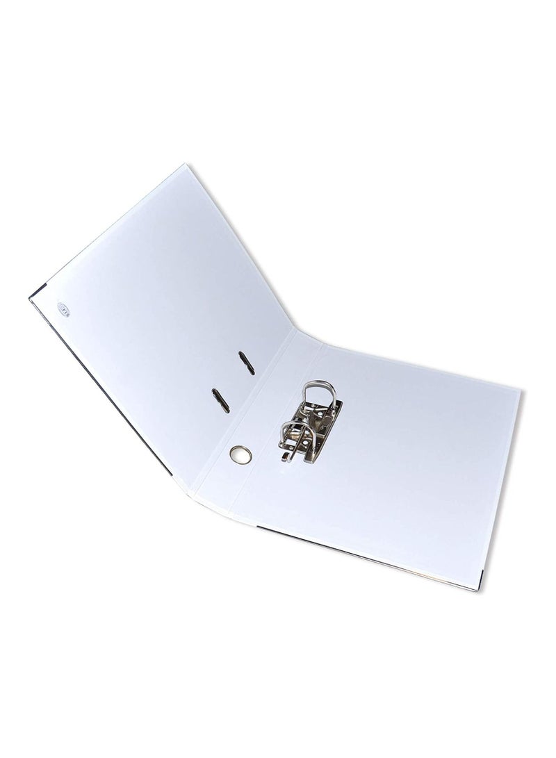 FIS PACK OF 10 PP LEVER ARCH FILE, 4CM, F/S SIZE, WHITE, PP ORIGIN GERMANY - FSBF4PWHFN10 - Image 2