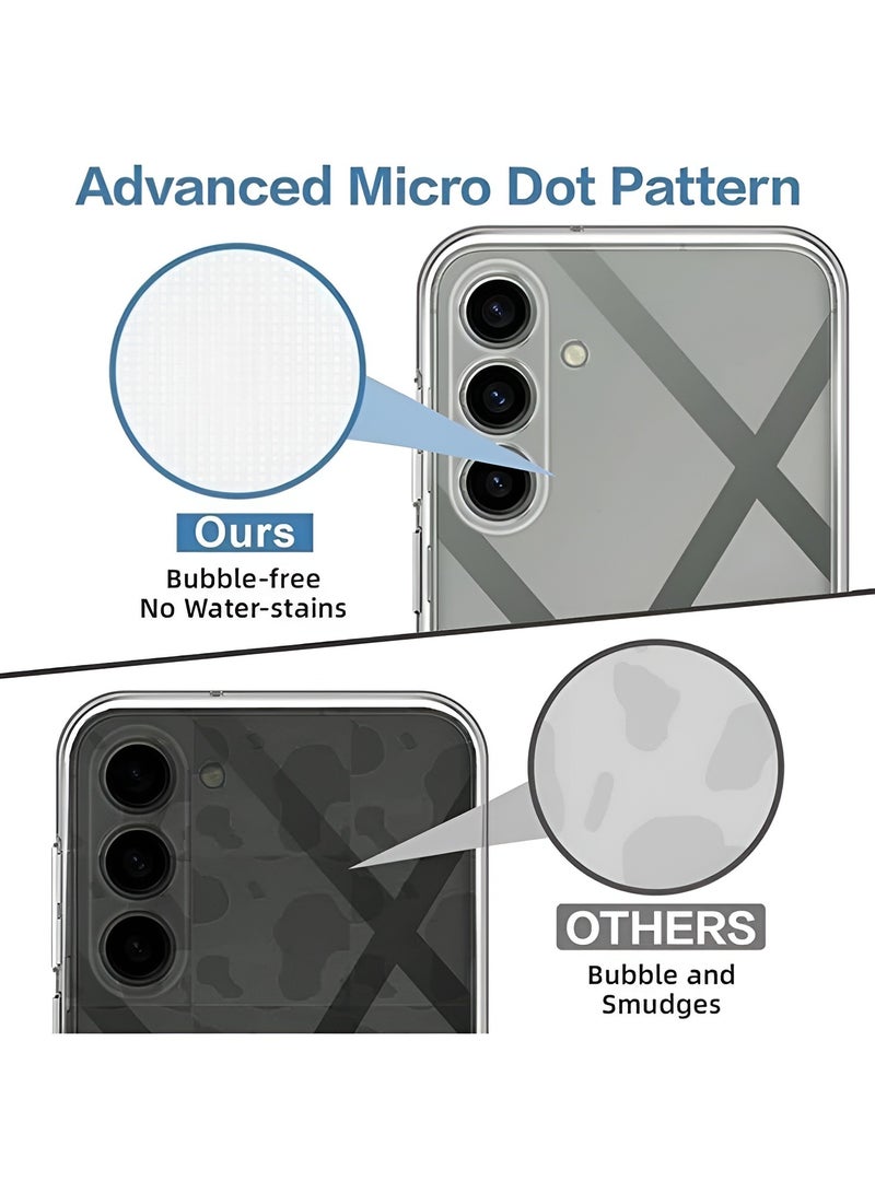 BORTONY Samsung Galaxy S24 Plus Case Crystal Clear Flexible Soft TPU Shockproof Protective Case Cover for Samsung Galaxy S24 Plus - Image 3