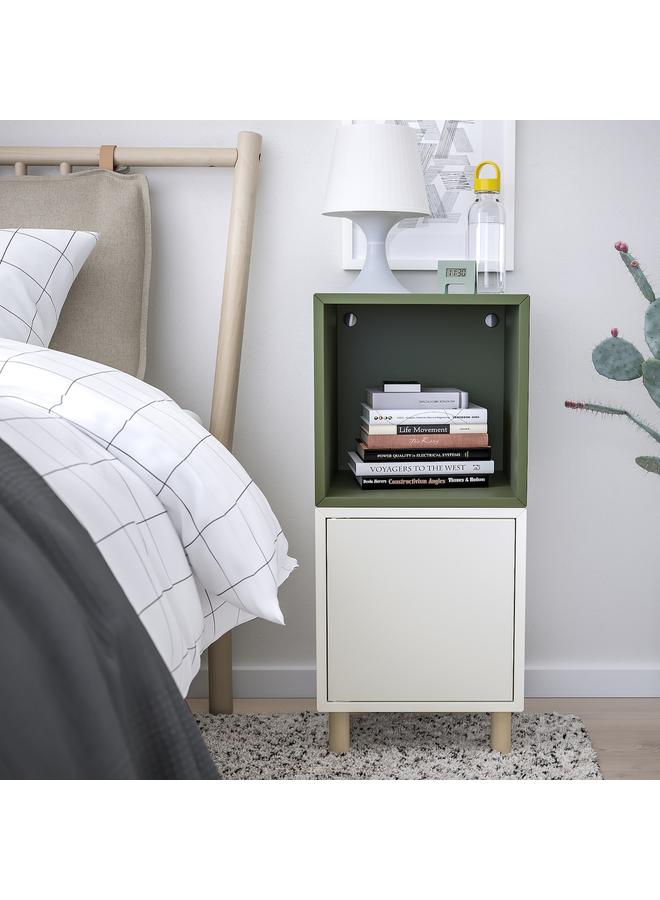 Zaboon Cabinet With Door, White, 35X35X35 Cm - Image 2