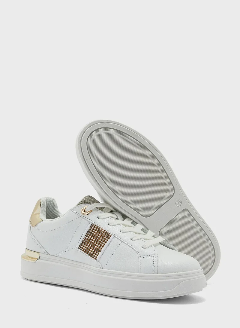 RIVER ISLAND Rhodes Chain Sneakers
