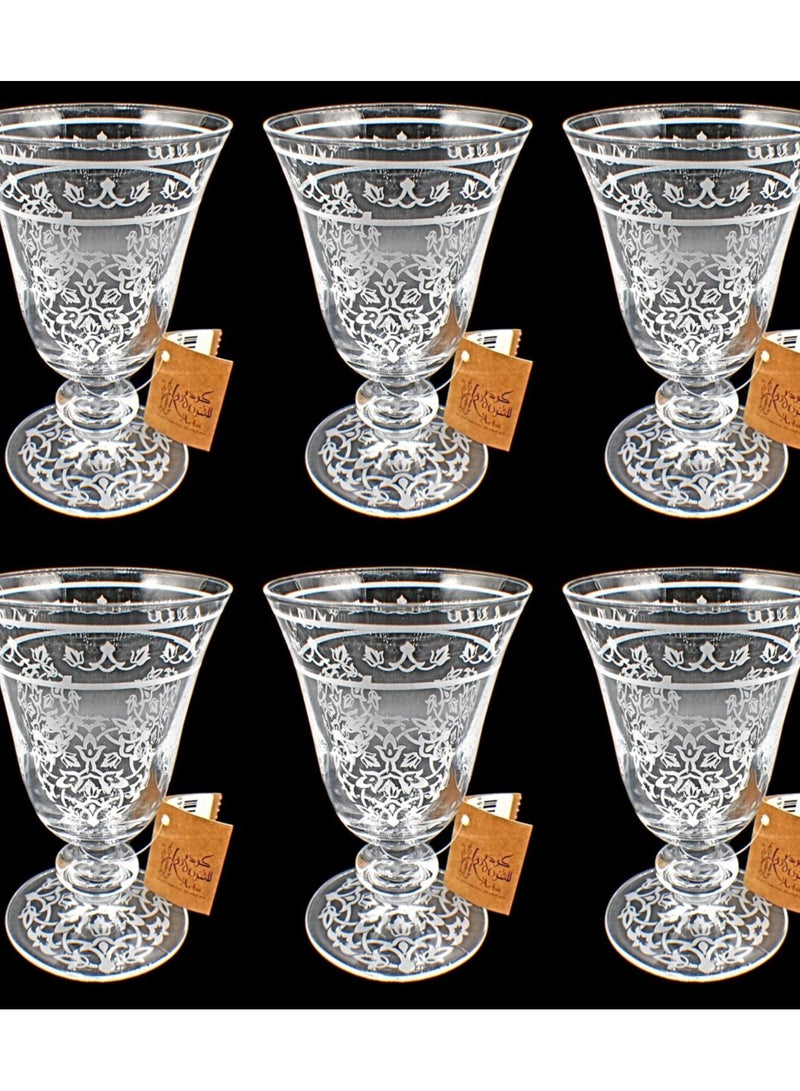 KuduArts Goblets Juice Cups 6 Pieces - Image 1