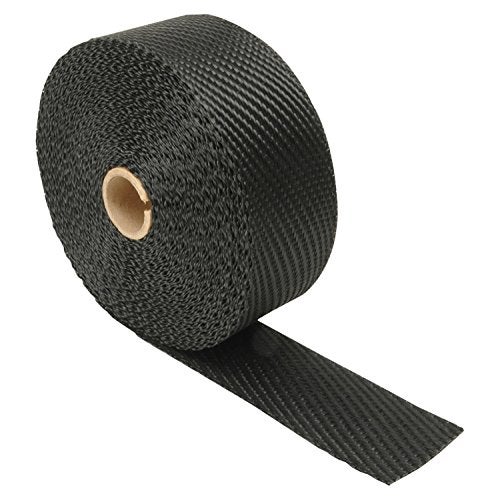 Design Engineering Black Titanium Exhaust Heat Wrap with Lava Rock Technology - 2" x 100' - Pliable Exhaust Wrap Tape for Exhaust Pipes, Withstands 1800°F Direct Heat & 2500°F Intermittent Heat - Image 1