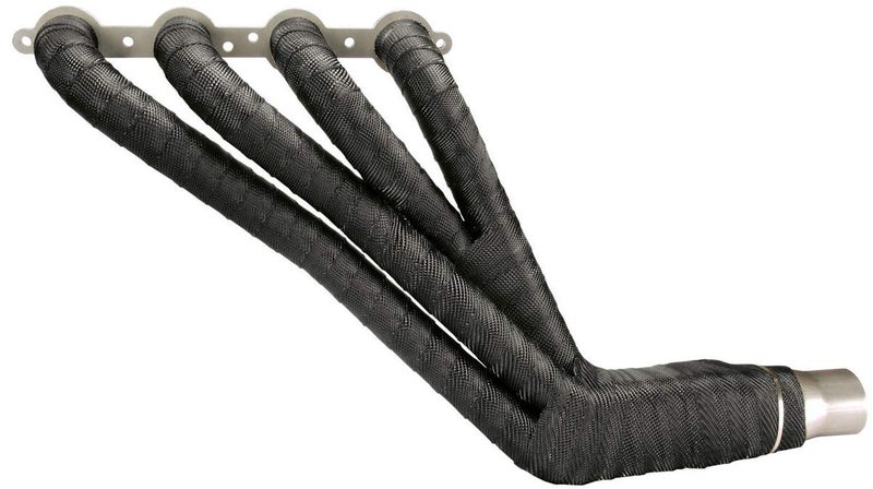 Design Engineering Black Titanium Exhaust Heat Wrap with Lava Rock Technology - 2" x 100' - Pliable Exhaust Wrap Tape for Exhaust Pipes, Withstands 1800°F Direct Heat & 2500°F Intermittent Heat - Image 3