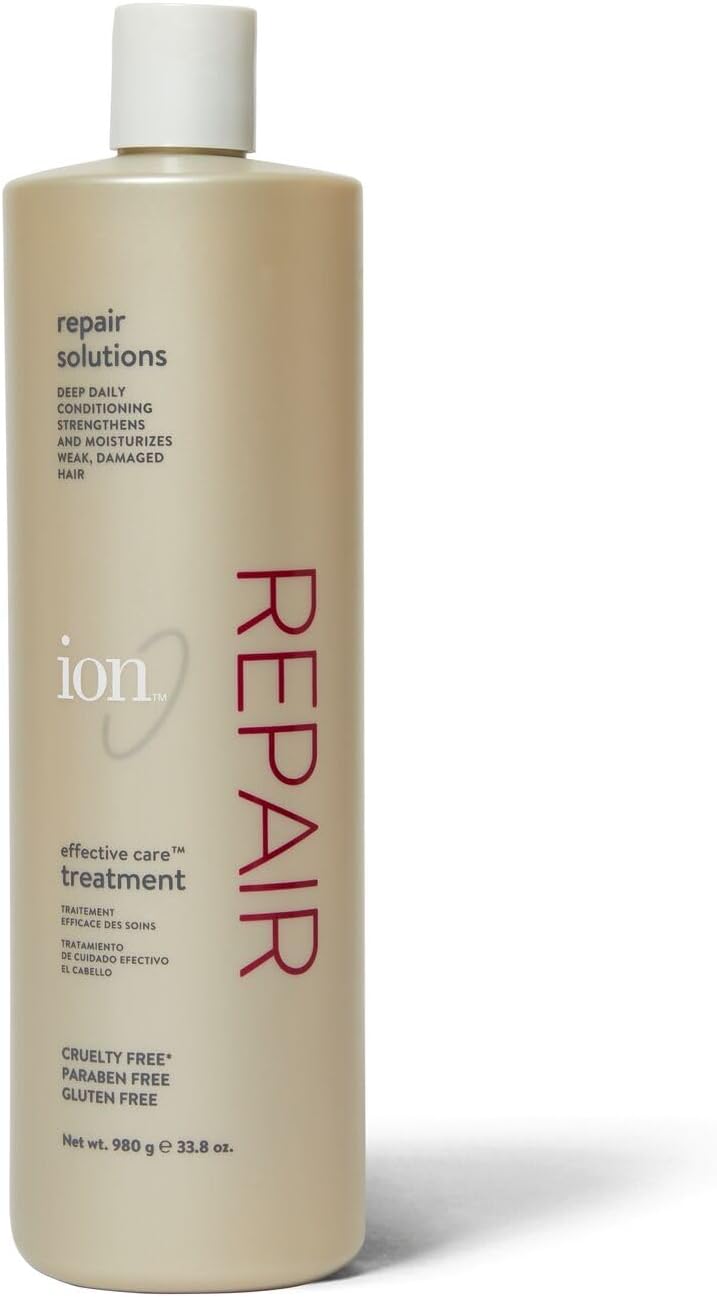 ION Effective Care Treatment 33.8 oz - Deep Conditioning for Damaged Hair - Image 1