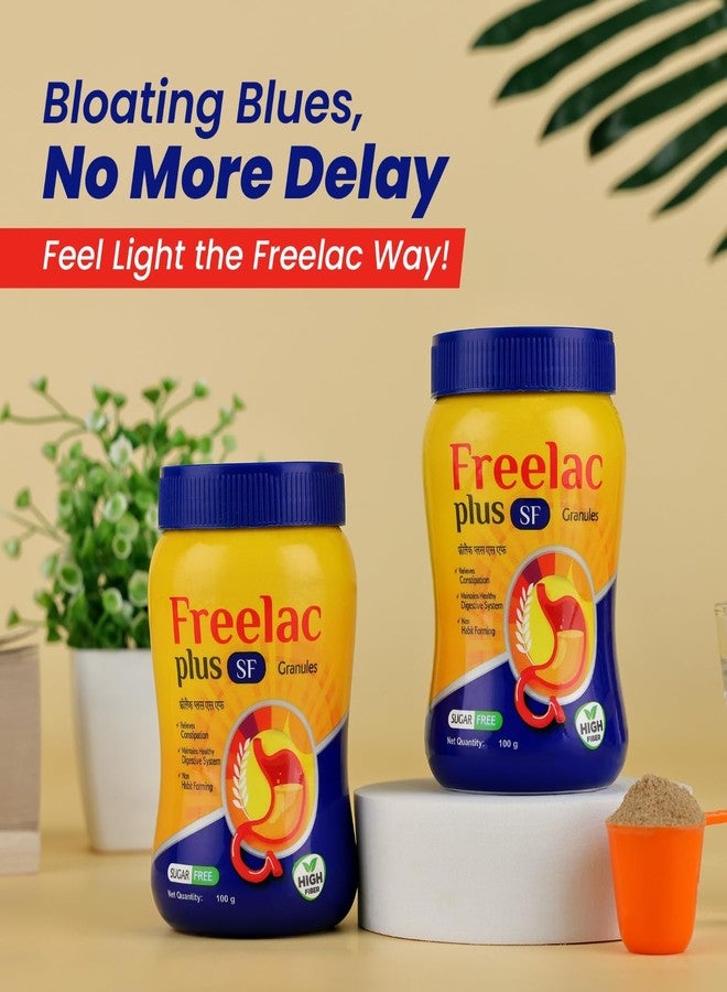 Leeford Freelac Plus SF Laxative Granules for Constipation 100g | Sugar-Free & Ayurvedic Remedy | High Fiber Blend for Regular Bowel Movements & Digestion | Non-Habit Forming Laxative - Image 5