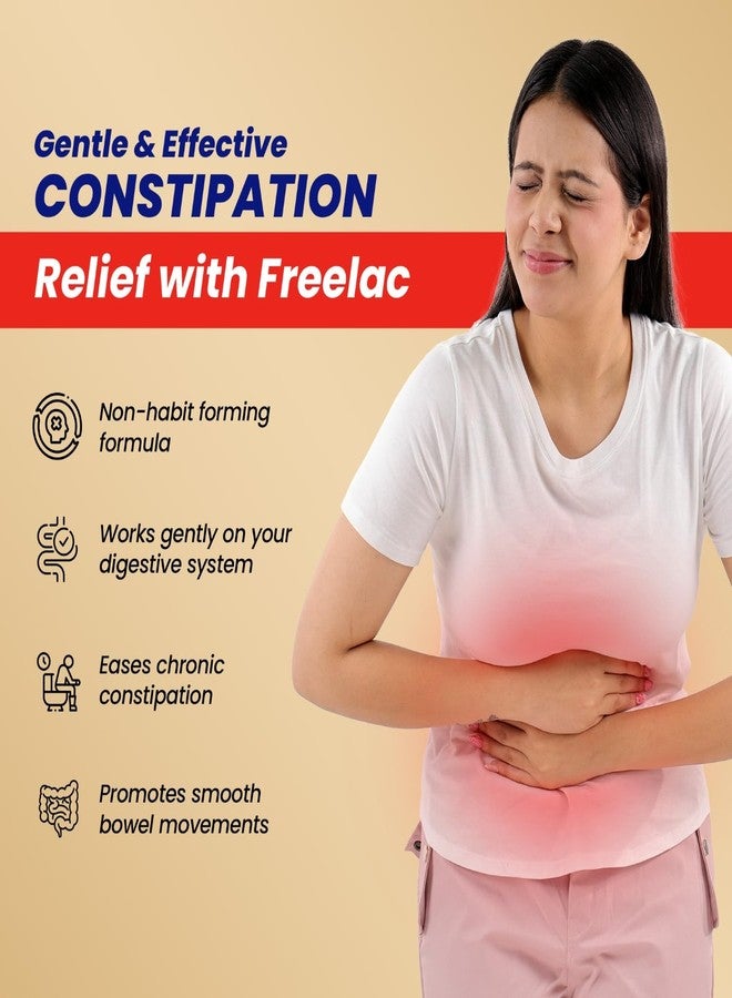 Leeford Freelac Plus SF Laxative Granules for Constipation 100g | Sugar-Free & Ayurvedic Remedy | High Fiber Blend for Regular Bowel Movements & Digestion | Non-Habit Forming Laxative - Image 3