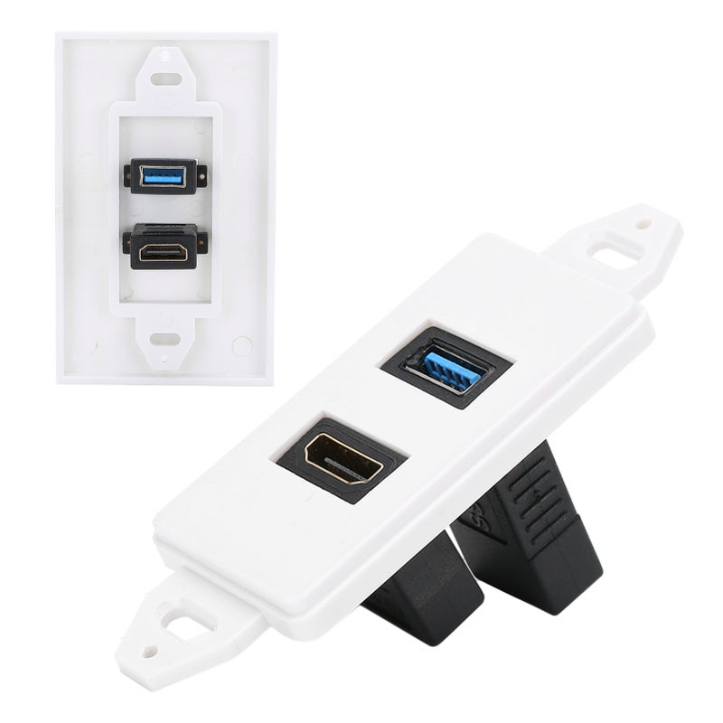 لوحة جدول متكاملة متعددة الوسائط ثنائية الوظيفة HDMI USB3.0 مقبض صوت وفيديو - Image 5