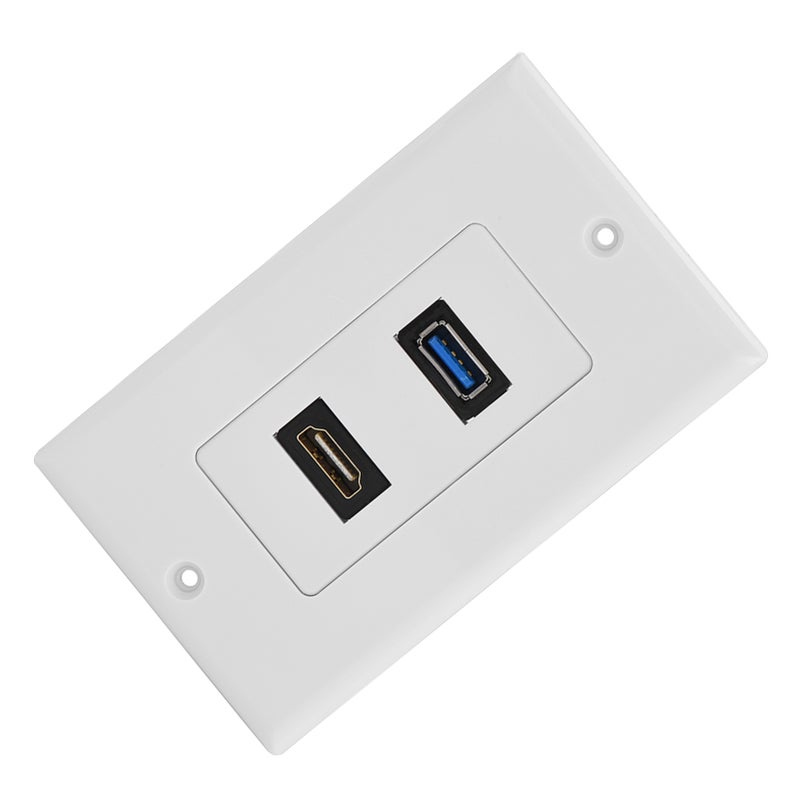 لوحة جدول متكاملة متعددة الوسائط ثنائية الوظيفة HDMI USB3.0 مقبض صوت وفيديو - Image 1