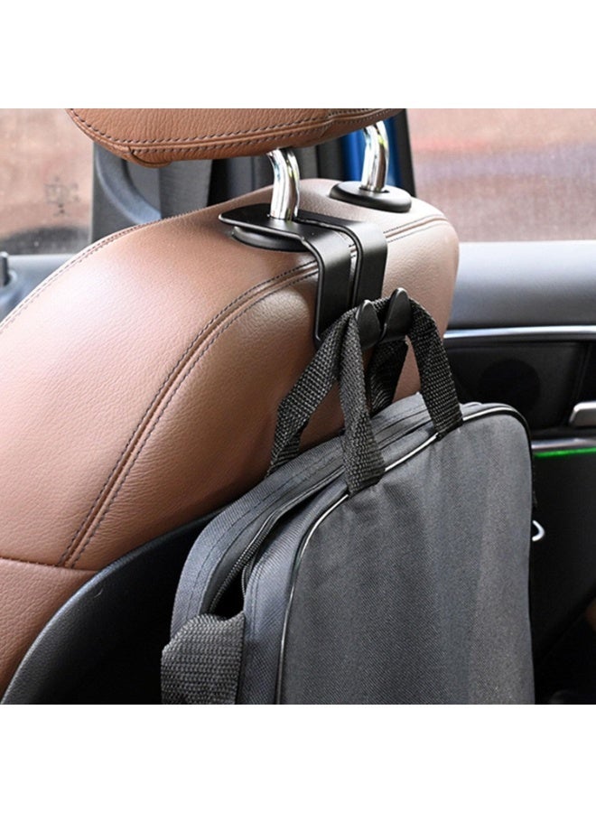 Bukela 2 PCS Upgrade Car Seat Back Double Hooks, Car Seat Hooks for Headrest, Car Back Seat Hanging Hook for Purses and Bags, Automotive Seat Back Organizers, Stand for Mobile Phone - Image 2