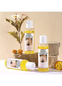 MOOYAM Yellow Peeling Oil 110ml Super Strength Dead Skin Remover Skin Moisturizing Hydrating Butter Peeling Remove Dead Skin and Calluses on Feet and Hand Dark Spot Peeling Oil  - Image 3