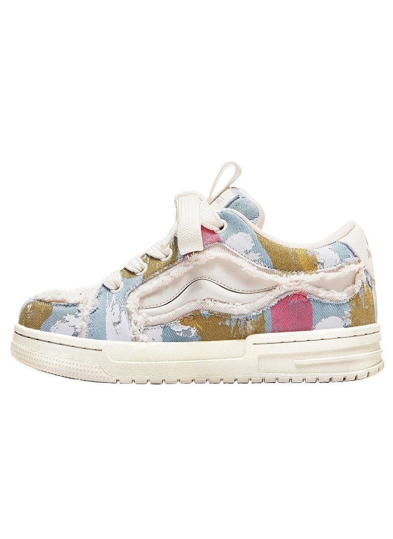 KUYING - New Thick Sole Elevated Board Shoes - Image 1