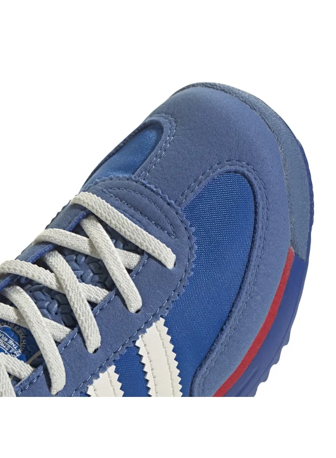 adidas سنيكرز SL 72 RS EL C أزرق للأطفال أولاد وبنات مقاس 2.5