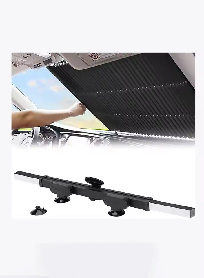 MHD Car 70cm Windshield Visor | UV Protection + Heat Insulation | Universal, Easy To Install - Image 1