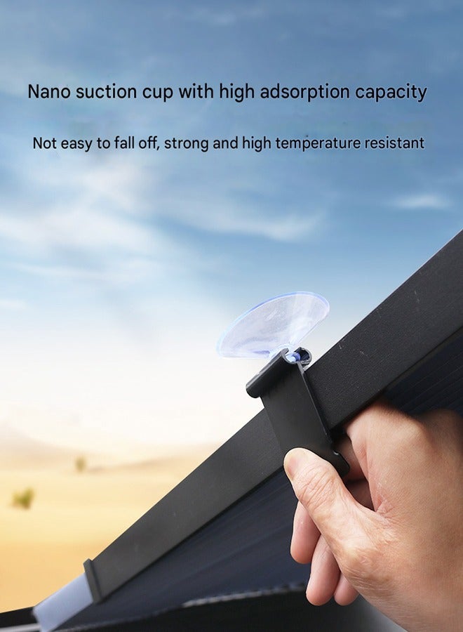 MHD Car 70cm Windshield Visor | UV Protection + Heat Insulation | Universal, Easy To Install - Image 4