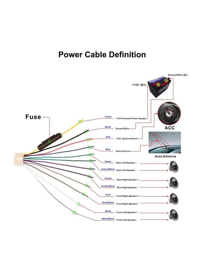 مشغل موسيقى وراديو للسيارة يعمل بالبلوتوث - Image 5