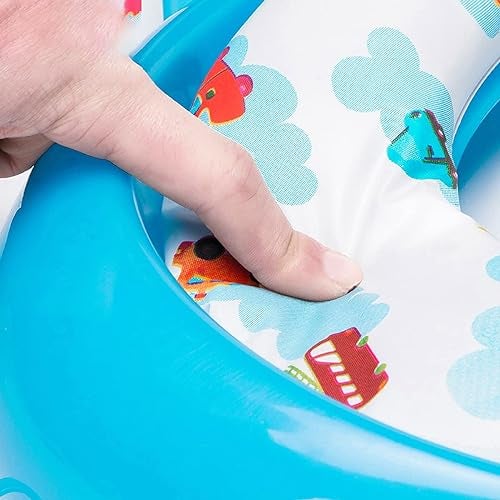 Toyfinity Cushioned Potty Trainer Seat with Support Handles | Baby Potty seat fits on Standard Pot (Colour & Print May Vary) - Image 5