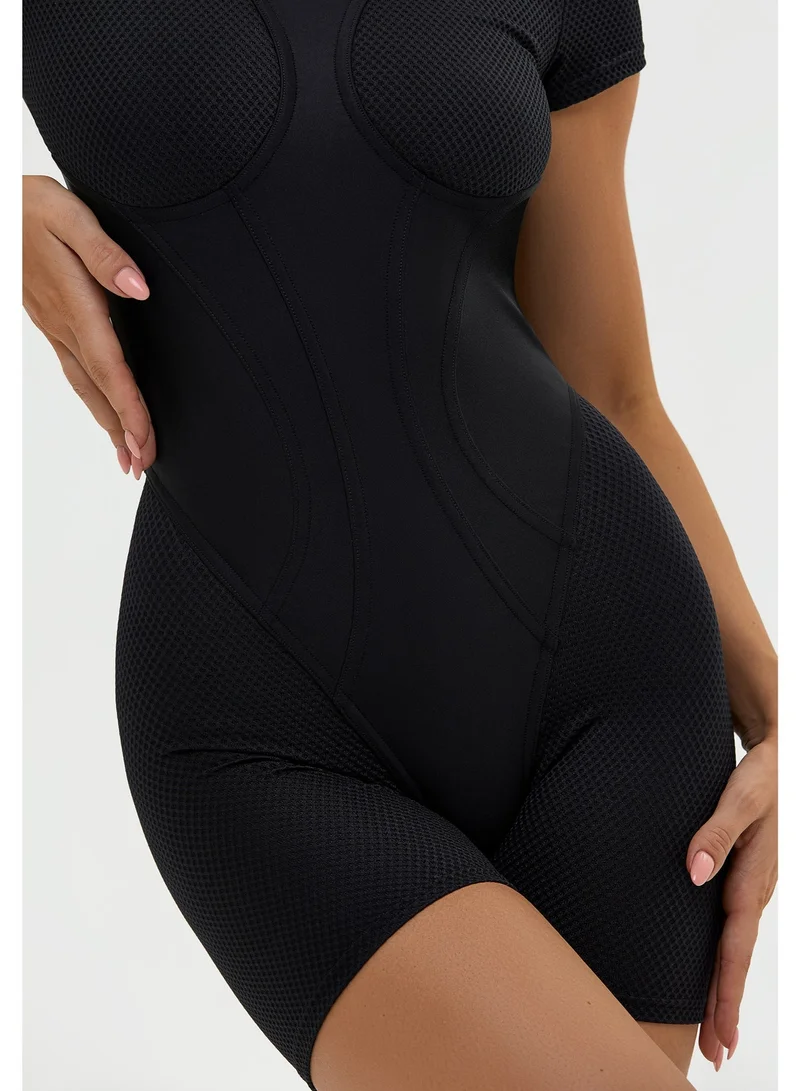 Bona Fide Bona Fide One Piece Workout Jumpsuits for Women - Athletic Romper Jumpsuit with Tummy Control and Lifting for Yoga, Gym