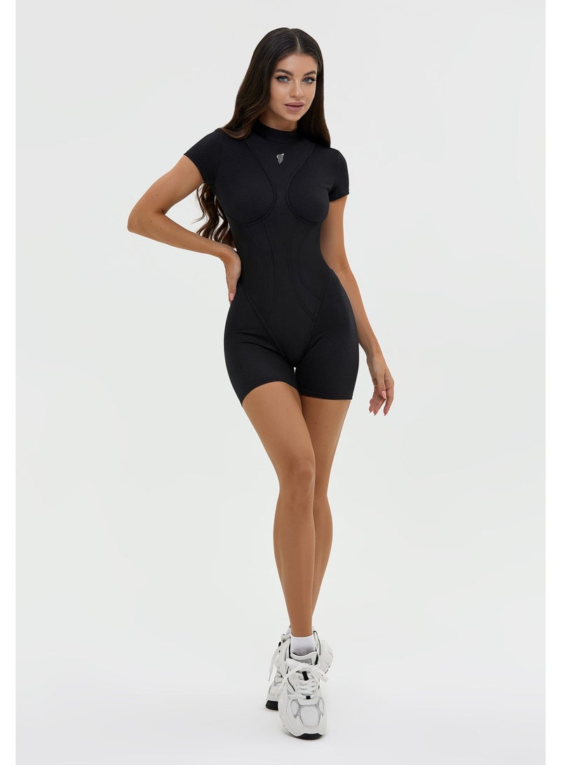 Bona Fide One Piece Workout Jumpsuits for Women - Athletic Romper Jumpsuit with Tummy Control and Lifting for Yoga, Gym - Image 2