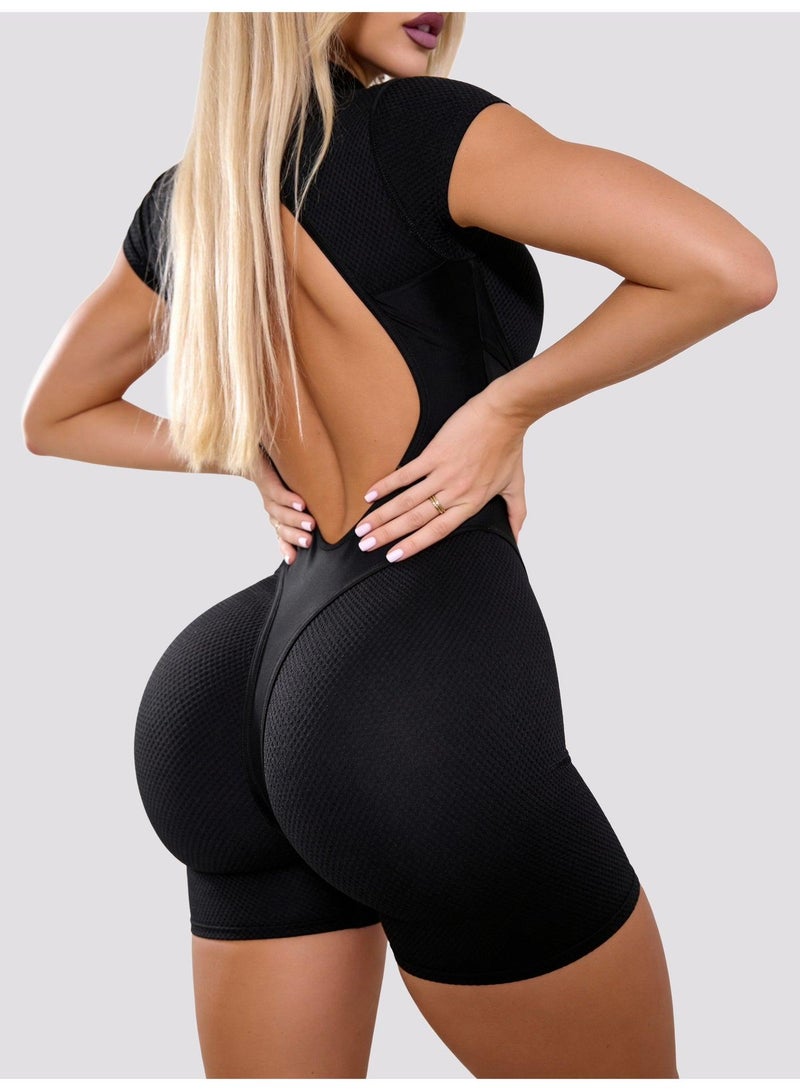 بونا فيدي Extra Back افرول رياضي نسائي بشدٍّ للبطن رافع للمؤخرة – أسود - Image 1