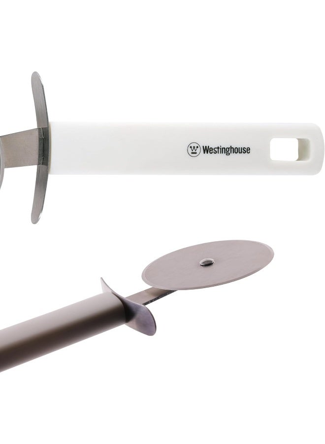 Westinghouse USA Stainless Steel Pizza Cutter Wheel | Sharp & Durable Pizza Slicer | Non-Slip Handle | Multipurpose Kitchen Cutter | Dishwasher Safe - Image 2