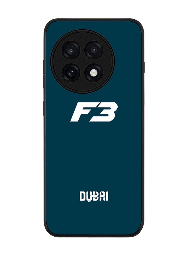 Stylizedd For OnePlus 13R / Ace 5 Pro Case,Slim fit Camera Protection, Shockproof Thin Phone cover  -  Faz3 Dubai Blue