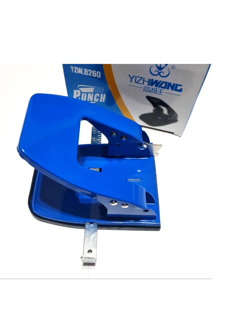 YZiMeng Large Heavy-Duty Office Hole Punch – Punches up to 30 Sheets, High Quality, Assorted Colors