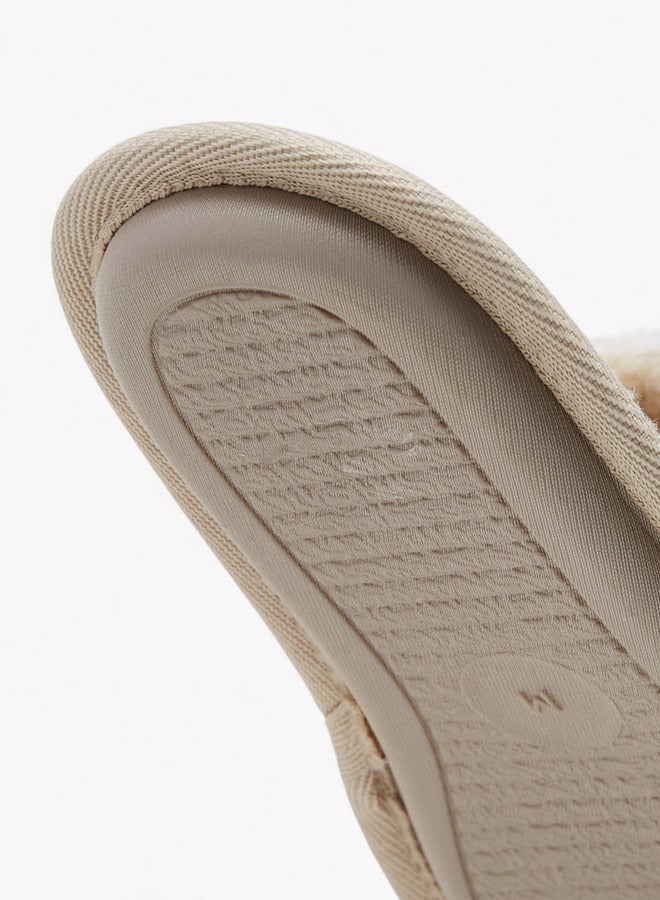 Le Confort Bear Applique Bedroom Slippers - Image 4